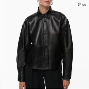 Aritzia Babaton Pelli Hip Shirt Jacket
